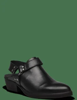 Chatty W Leather Sho - Platta mules