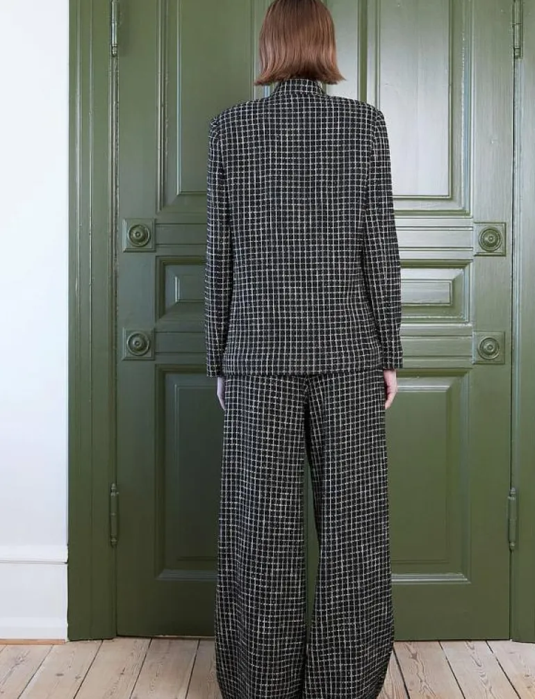 Checked bouclé jacket - Bouclés