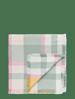 Checked Linen/Cotton Tablecloth - Dukar & löpare