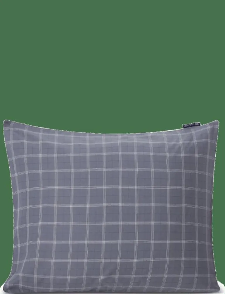 Checked Lyocell/Cotton Pin Point Oxford Pillowcase - Örngott