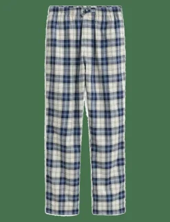 CHECKED PAJAMA PANTS - Nederdelar