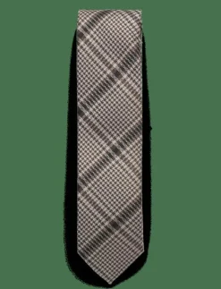 Checked tie 7 cm - Slipsar