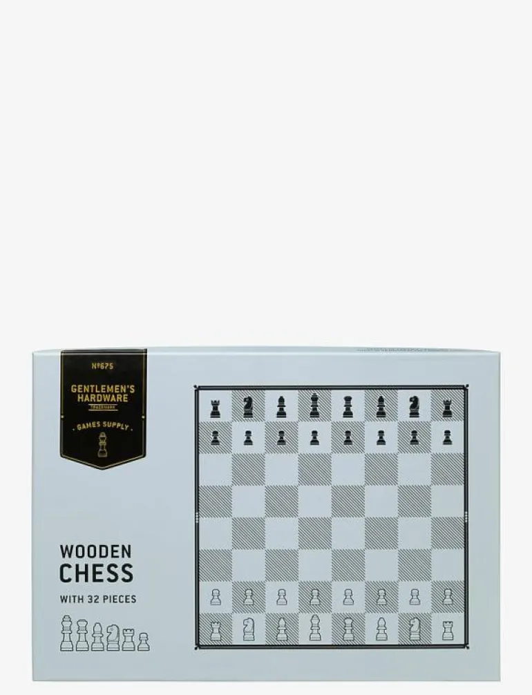 Chess Set Acacia Wood - Spel & pussel