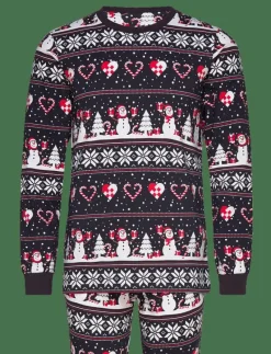 Christmas heart Pajamas navy - Pyjamas