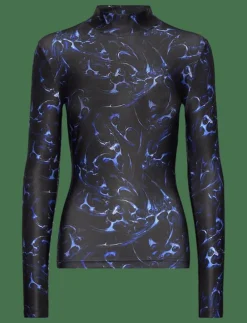 Chrome Tribal Stretch Turtleneck Long Sleeve - Långärmade toppar