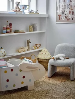 Cillie Basket w/Lid - Förvaringskorgar