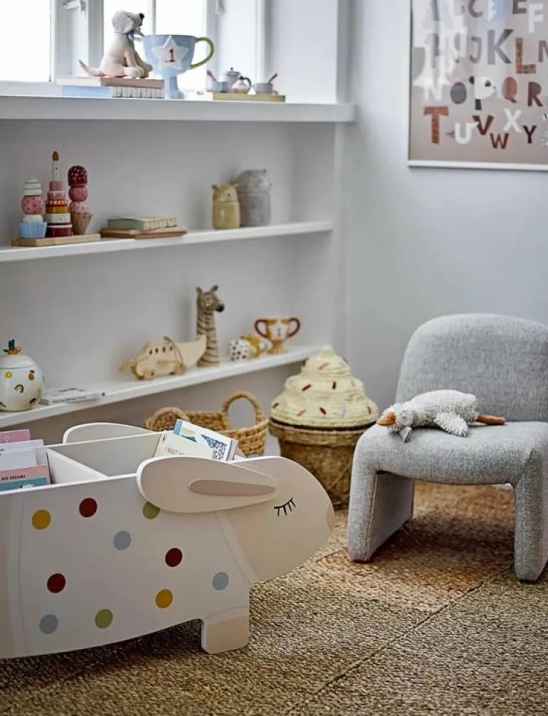 Cillie Basket w/Lid - Förvaringskorgar