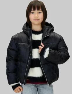 CK LOGO AOP PUFFER JACKET - Dunjackor & fodrade jackor