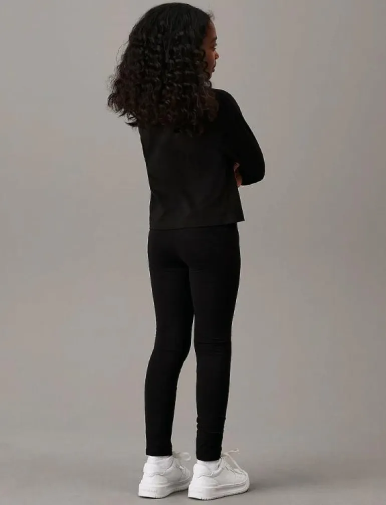 CK LOGO LEGGING - Leggings