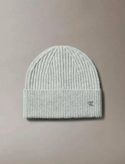 CK METAL WOOL BEANIE - Mössor