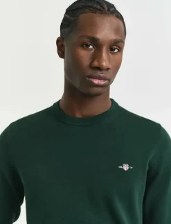 CLASSIC COTTON C-NECK - Rundhalsad