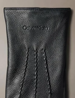 CLASSIC PEBBLE LEATHER GLOVES - Fingervantar
