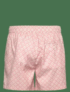 Classic Swim Shorts Rose Chevron - Badbyxor