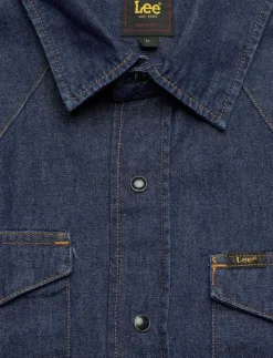 CLEAN REG WESTERN - Jeansskjortor