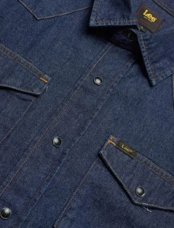 CLEAN REG WESTERN - Jeansskjortor
