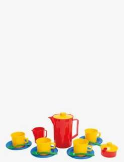 COFFEE SET IN NET 17 PCS - Leksakskök & Tillbehör