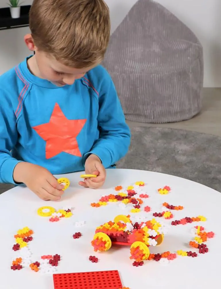 Color Cars Fire 200 pcs Tube - Byggsats
