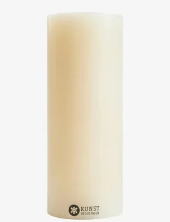 Coloured Handcrafted pillar Candle - Blockljus