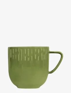 Confetti Olive krus m/relief porcelæn 1 stk 35 cl. - Kaffekoppar