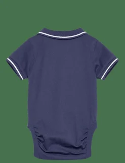 CONTRAST TP PIQUE BODY - Kortärmad body