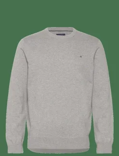 COTTON C-NECK - Rundhalsad