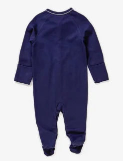 Cotton Footed Coverall - Långärmad body