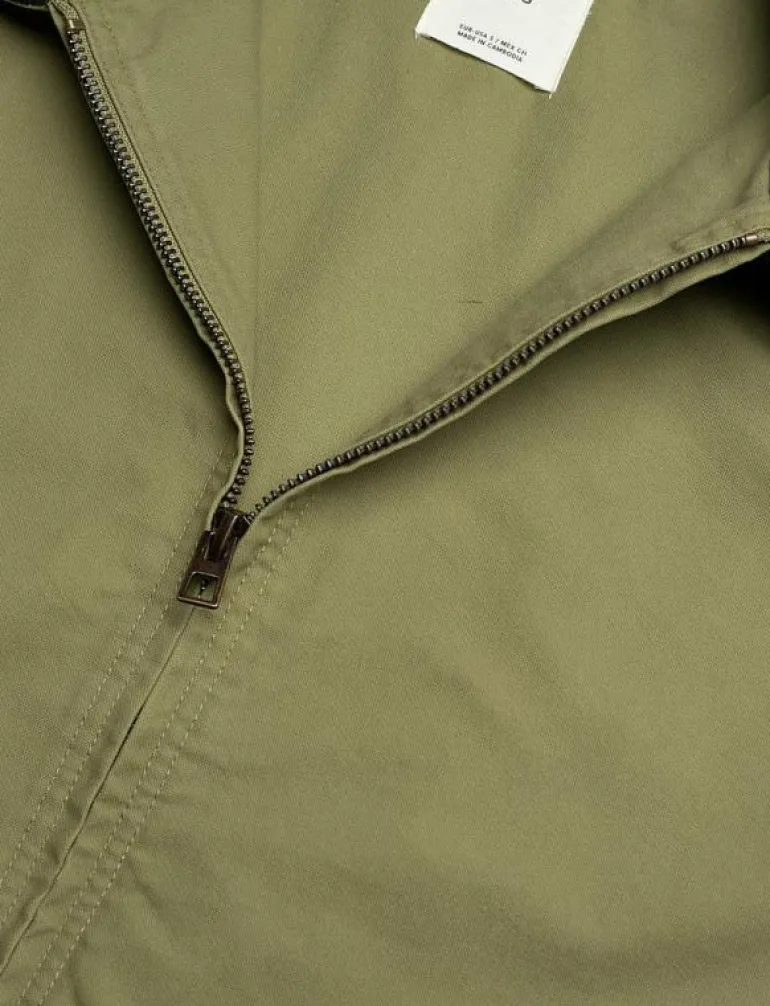 Cotton jacket with contrasting collar - Tunna jackor