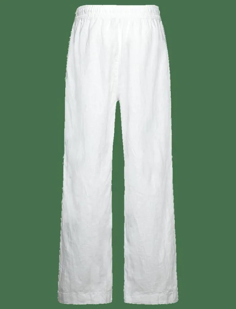 COTTON LINEN PANTS - Byxa