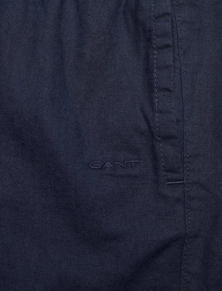 COTTON LINEN PANTS - Byxa
