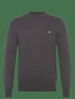 Cotton Merino Crew Neck Jumper - Rundhalsad