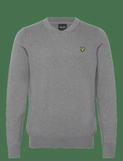 Cotton Merino V Neck Jumper - V-ringat