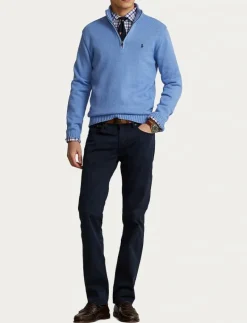 Cotton Quarter-Zip Sweater - Polokrage