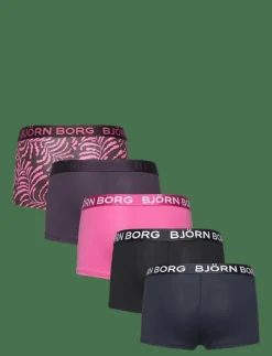 COTTON STRETCH BOXER SHORTS 5p - Trosor