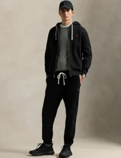 Cotton-Blend-Fleece Hoodie - Hoodies