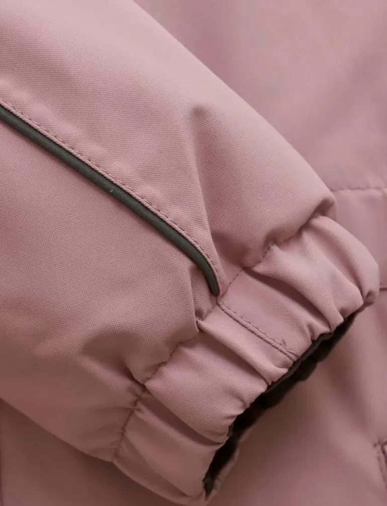 Coverall W. Contrast & Fur - Overaller
