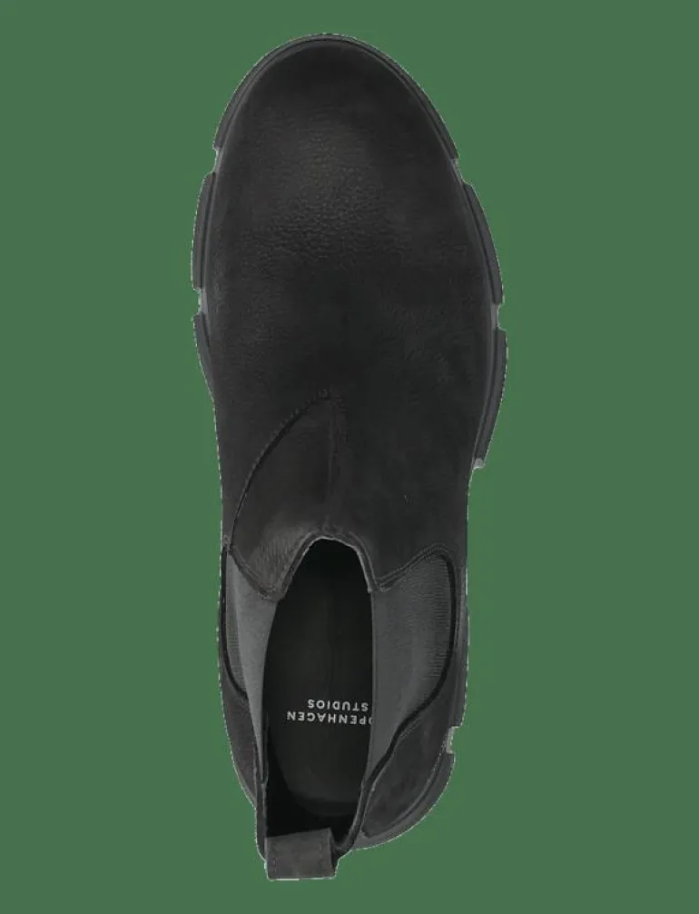 CPH521M nabuc black - Chelsea boots
