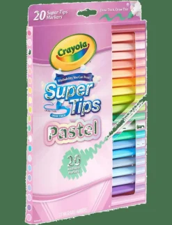 CRAYOLA 20 PASTEL SUPERTIPS - Färgpennor