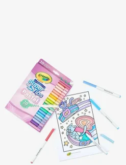 CRAYOLA 20 PASTEL SUPERTIPS - Färgpennor