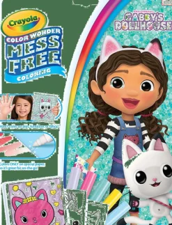 CRAYOLA COLOUR WONDER GABBY'S DOLLHOUSE - Färgpennor