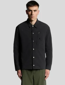 Crinkle Nylon Overshirt - Jackor & rockar
