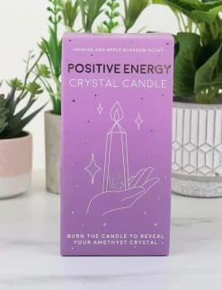 Crystal Candle - Positivity - Blockljus