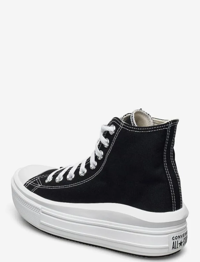 CTAS MOVE HI BLACK/NATURAL IVORY/WHITE - Höga sneakers