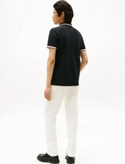 CUFF INTEREST SLIM FIT POLO - Kortärmade pikéer