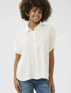 CUmyra Elina SS Shirt - Kortärmade skjortor