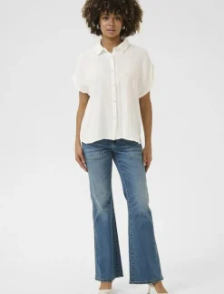 CUmyra Elina SS Shirt - Kortärmade skjortor