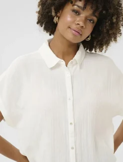 CUmyra Elina SS Shirt - Kortärmade skjortor