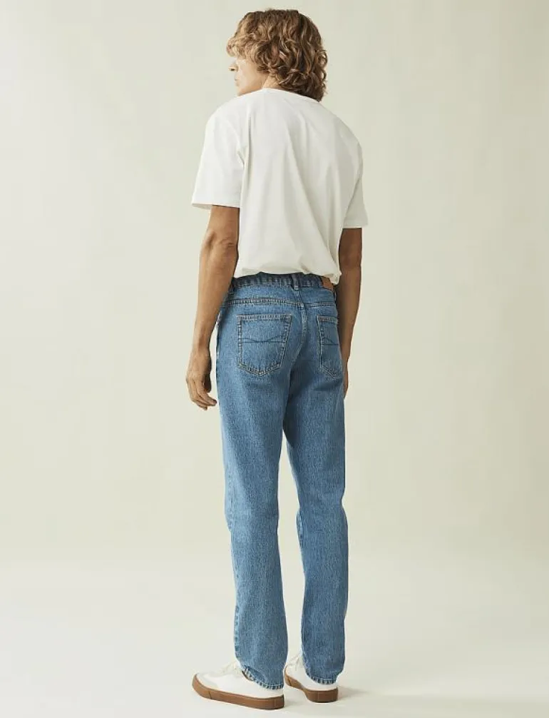 Curt Casual Blue Wash Denim - Relaxed jeans