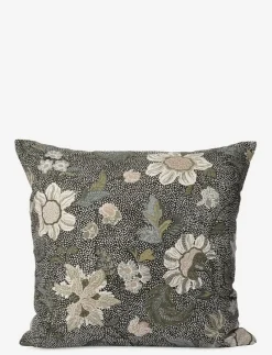 Cushion Cover Flower Linen, 50x50cm - Kuddfodral