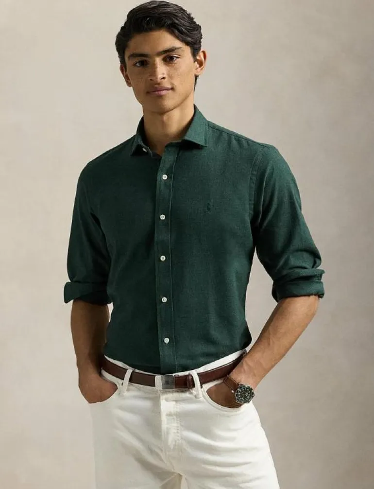 Custom Fit Performance Twill Shirt - Casual skjortor