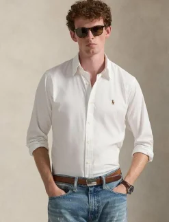 Custom Fit Stretch Oxford Shirt - Oxford-skjortor